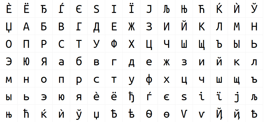 скачать шрифт Ubuntu Mono
