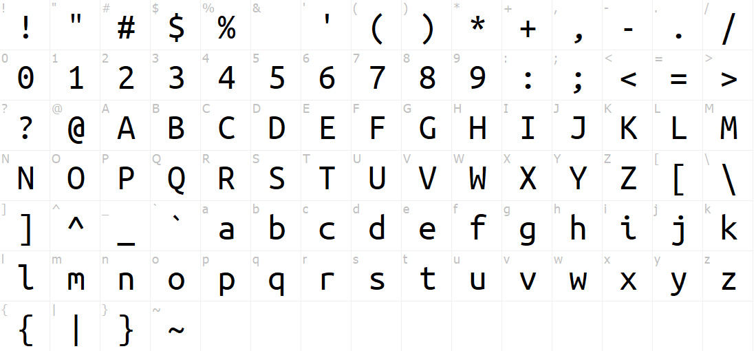 скачать шрифт Ubuntu Mono